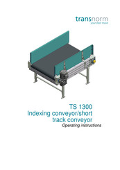 transnorm TS 1300 Operating Instructions Manual
