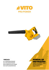 VITO PRO POWER VIBCSA20 Instruction Manual