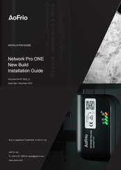 AoFrio Network Pro ONE Installation Manual