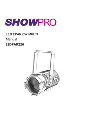 ShowPro LED EPAR CW MULTI Manual