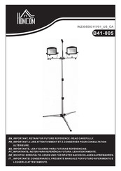 HOMCOM B41-005 Manual