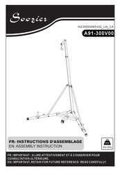 Soozier A91-300V00BK Assembly Instruction Manual