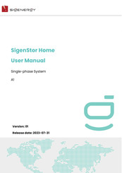 Sigenergy SigenStor Home A1 User Manual