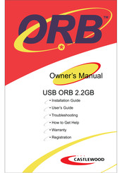 Castlewood EIDE ORB 2.2 GB Owner's Manual