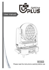 Uplus Lighting W1925 User Manual