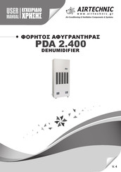 AirTechnic PDA 2.400 User Manual