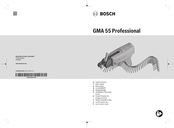 Bosch Professional GMA 55 Original Instructions Manual