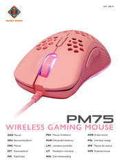 Deltaco Gaming PM75 User Manual