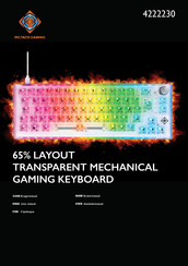 Deltaco Gaming 4222230 User Manual