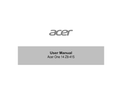Acer One 14 Z8-415 User Manual