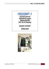 Delta OHM HD32MT.1 Quick Start Manual