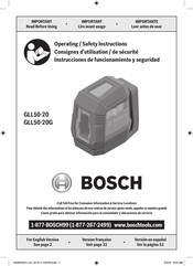 Bosch GLL50 20 Manuals ManualsLib