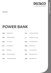 Deltaco PB-S1000 User Manual