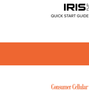 Consumer Cellular Iris Flip Quick Start Manual