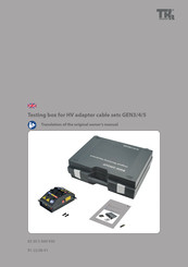 TKR Group 83 30 5 A69 930 Original Owner's Manual