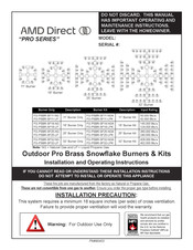 AMD DIrect FG-PSBR-SF32-LP Manual