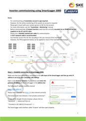 SKE SmartLogger 3000 Manual