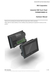 M2I TOPRW0700WD-IO Hardware Manual