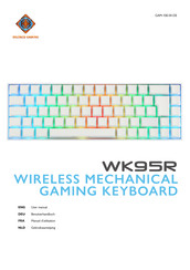 Deltaco Gaming WK95R User Manual