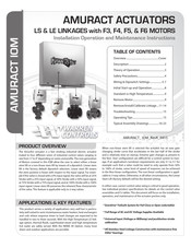 Warren Controls AmurAct Linkage LE Series Installation, Operation And Maintenance Instructions