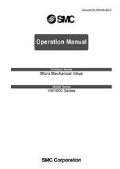 SMC Networks VM1010-4NU-00 Operation Manual