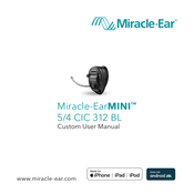 Miracle-Ear MINI 5/4 CIC 312 BL User Manual