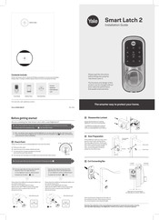 Yale Smart Latch 2 Installation Manual