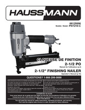 Hausmann PNT210-C Operator's Manual