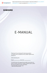 Samsung QN85Q80BAFXZA Manual