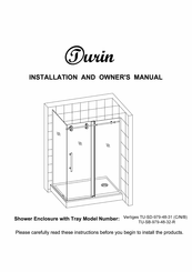 Turin TU-SD-979-48-31C Installation And Owner's Manual