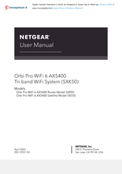NETGEAR Orbi Pro SXR50 User Manual