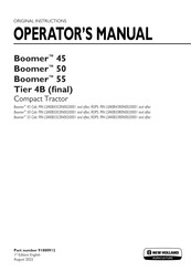 New Holland Boomer 45 Operator's Manual