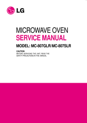 LG MC-807SLR Service Manual