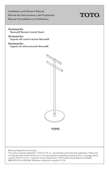 Toto Neorest YS990 Installation And Owner's Manual