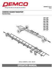 Demco HT 48 Operator's Manual