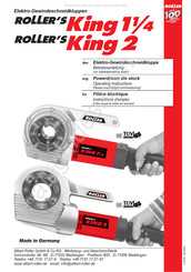 Albert Roller 850310 Operating Instructions Manual