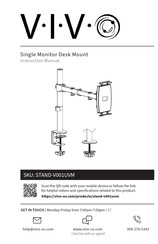 Vivo STAND-V001UVM Instruction Manual