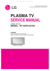 LG RT-42PX112XH Service Manual