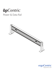 ErgoCentric upCentric Power & Data Rail Manual