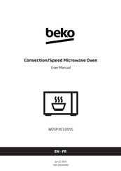 Beko WOSP30100SS User Manual