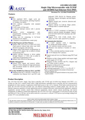 ASIX AX11001 Manual