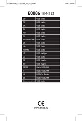Emos EM-213 Manual