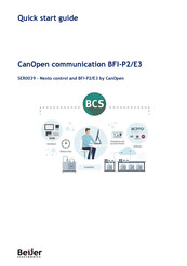 BeiJer BFI-E3 Quick Start Manual