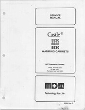 MDT CASTLE 5525 Service Manual