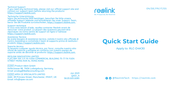 RedLINK RLC-D4K30 Quick Start Manual