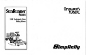 Simplicity 1691331 Operator's Manual