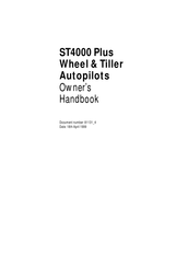 Raytheon Electronics ST4000 Plus Owner's Handbook Manual