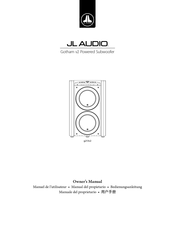 JL Audio gotham v2 Owner's Manual