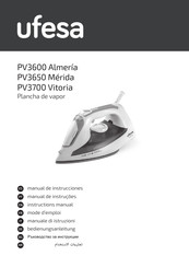 UFESA PV3600 almeria Instruction Manual