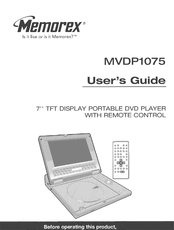 Memorex MVDP1075 User Manual